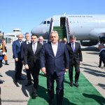 Macarıstanın Baş naziri TDT-nin Zirvə Görüşündə iştirak etmək üçün Qəbələdə səfərdədir (FOTO)