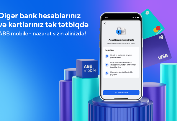 Bankçılıqda yeni dövr: bütün hesab məlumatları eyni tətbiqdə!