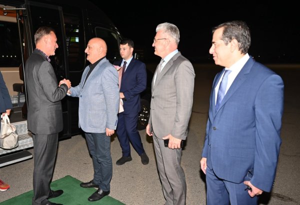 Xorvatiya parlamentinin sədri Azərbaycana rəsmi səfərə gəlib (FOTO)