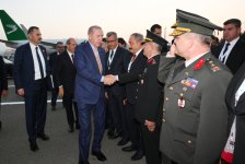 Türkiyə Prezidenti Rəcəb Tayyib Ərdoğanın Azərbaycana səfəri başa çatıb (FOTO)