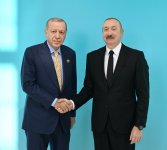 Prezident İlham Əliyev Qəbələdə TDT-nin Dövlət Başçıları Şurasının 12-ci Zirvə Görüşündə iştirak edən dövlət və hökumət başçılarını qarşılayıb (FOTO)