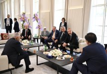 Prezident İlham Əliyev Qəbələdə TDT-nin Dövlət Başçıları Şurasının 12-ci Zirvə Görüşündə iştirak edən dövlət və hökumət başçılarını qarşılayıb (FOTO)