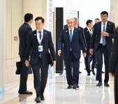 Prezident İlham Əliyev Qəbələdə TDT-nin Dövlət Başçıları Şurasının 12-ci Zirvə Görüşündə iştirak edən dövlət və hökumət başçılarını qarşılayıb (FOTO)