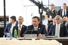 Prezident İlham Əliyev Türk Dövlətləri Təşkilatının Dövlət Başçıları Şurasının 12-ci Zirvə Görüşündə çıxış edib (YENİLƏNİB) (FOTO/VİDEO))