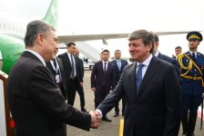 Türkmənistan Xalq Məsləhətinin sədri Azərbaycana səfərə gəlib (FOTO)