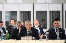 Prezident İlham Əliyev Türk Dövlətləri Təşkilatının Dövlət Başçıları Şurasının 12-ci Zirvə Görüşündə çıxış edib (YENİLƏNİB) (FOTO/VİDEO)