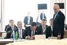 Prezident İlham Əliyev Türk Dövlətləri Təşkilatının Dövlət Başçıları Şurasının 12-ci Zirvə Görüşündə çıxış edib (YENİLƏNİB) (FOTO/VİDEO)