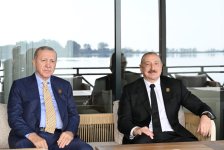 Qəbələdə Prezident İlham Əliyevin adından TDT-nin Zirvə Görüşündə iştirak edən dövlət və hökumət başçılarının şərəfinə rəsmi nahar verilib (FOTO)