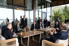 Qəbələdə Prezident İlham Əliyevin adından TDT-nin Zirvə Görüşündə iştirak edən dövlət və hökumət başçılarının şərəfinə rəsmi nahar verilib (FOTO)