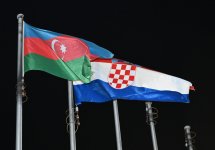 Xorvatiya parlamentinin sədri Azərbaycana rəsmi səfərə gəlib (FOTO)