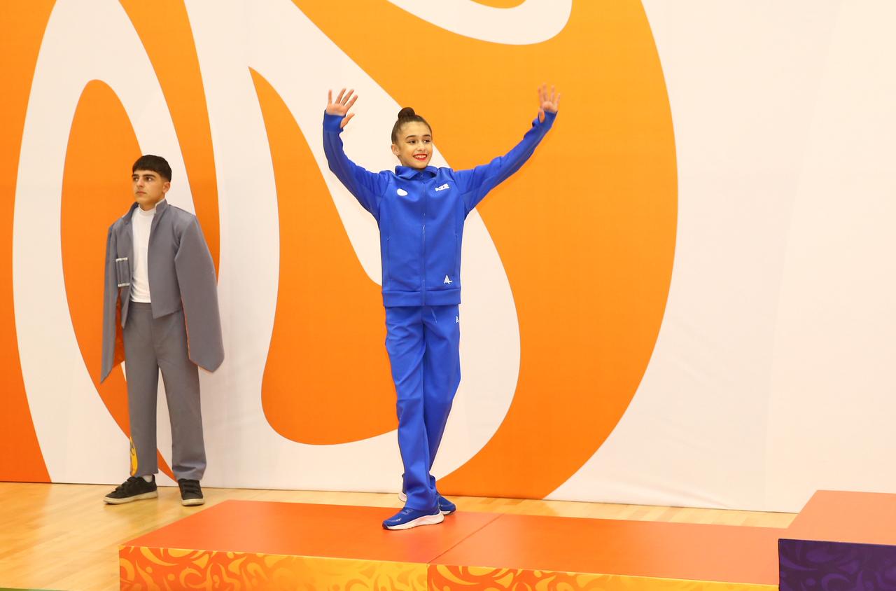 III MDB Oyunları: Bədii gimnastlarımızdan 2 medal!