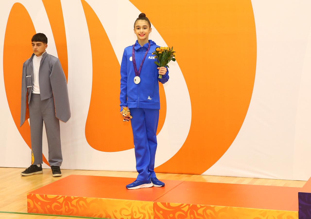 III MDB Oyunları: Bədii gimnastlarımızdan 2 medal!