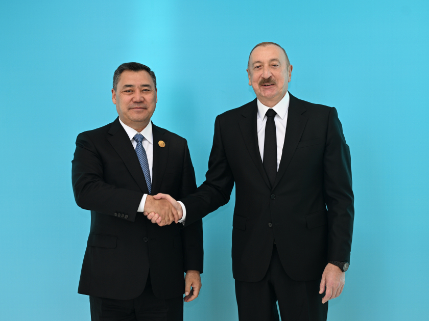 Prezident İlham Əliyev Qəbələdə TDT-nin Dövlət Başçıları Şurasının 12-ci Zirvə Görüşündə iştirak edən dövlət və hökumət başçılarını qarşılayıb (FOTO)