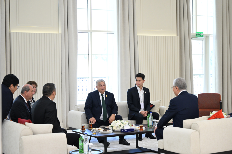 Prezident İlham Əliyev Qəbələdə TDT-nin Dövlət Başçıları Şurasının 12-ci Zirvə Görüşündə iştirak edən dövlət və hökumət başçılarını qarşılayıb (FOTO)