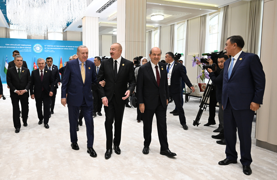 Prezident İlham Əliyev Qəbələdə TDT-nin Dövlət Başçıları Şurasının 12-ci Zirvə Görüşündə iştirak edən dövlət və hökumət başçılarını qarşılayıb (FOTO)