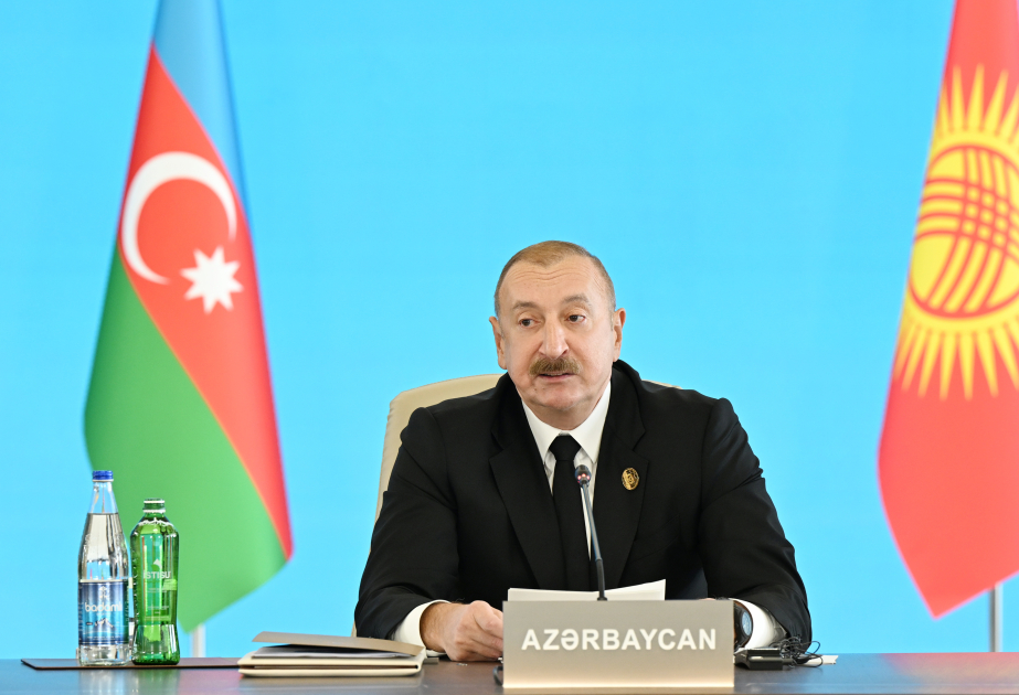 Prezident İlham Əliyev TDT-ni qlobal arenada vacib aktora çevirən amilləri sadalayıb