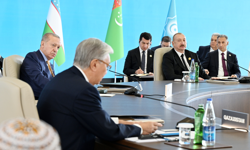 Prezident İlham Əliyev Türk Dövlətləri Təşkilatının Dövlət Başçıları Şurasının 12-ci Zirvə Görüşündə çıxış edib (YENİLƏNİB) (FOTO/VİDEO))