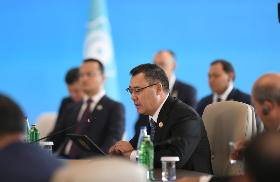 Prezident İlham Əliyev Türk Dövlətləri Təşkilatının Dövlət Başçıları Şurasının 12-ci Zirvə Görüşündə çıxış edib (YENİLƏNİB) (FOTO/VİDEO)