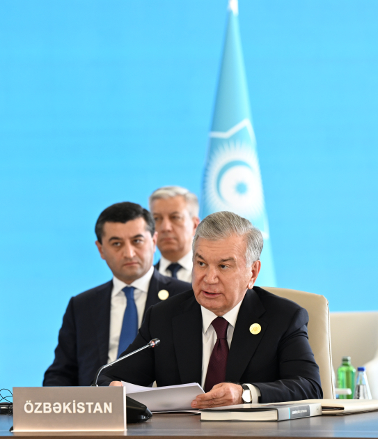 Prezident İlham Əliyev Türk Dövlətləri Təşkilatının Dövlət Başçıları Şurasının 12-ci Zirvə Görüşündə çıxış edib (YENİLƏNİB) (FOTO/VİDEO)