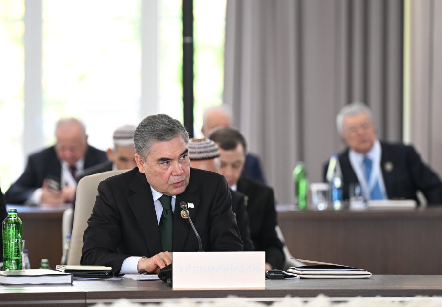 Prezident İlham Əliyev Türk Dövlətləri Təşkilatının Dövlət Başçıları Şurasının 12-ci Zirvə Görüşündə çıxış edib (YENİLƏNİB) (FOTO/VİDEO)