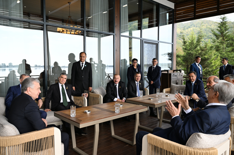 Qəbələdə Prezident İlham Əliyevin adından TDT-nin Zirvə Görüşündə iştirak edən dövlət və hökumət başçılarının şərəfinə rəsmi nahar verilib (FOTO)