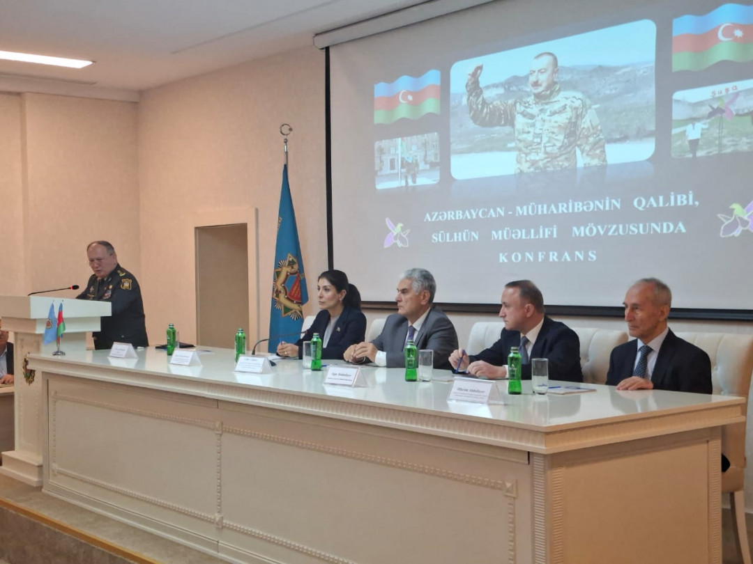 “Azərbaycan - müharibənin qalibi, sülhün müəllifi” mövzusunda konfrans keçirilib
