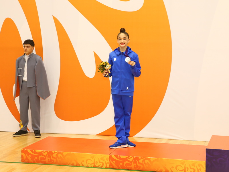 III MDB Oyunlarında gimnastika üzrə yarışlara yekun vuruldu (FOTO)