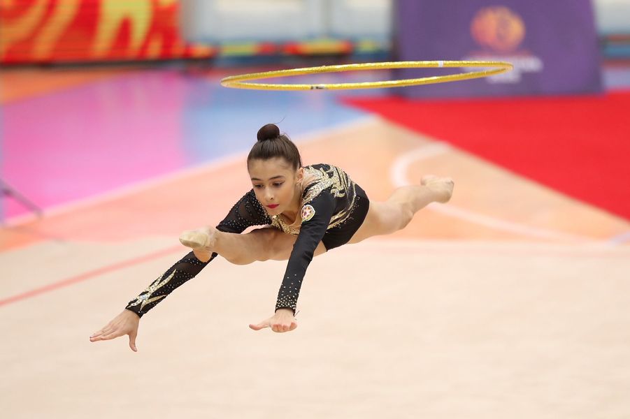 III MDB Oyunlarında gimnastika üzrə yarışlara yekun vuruldu (FOTO)