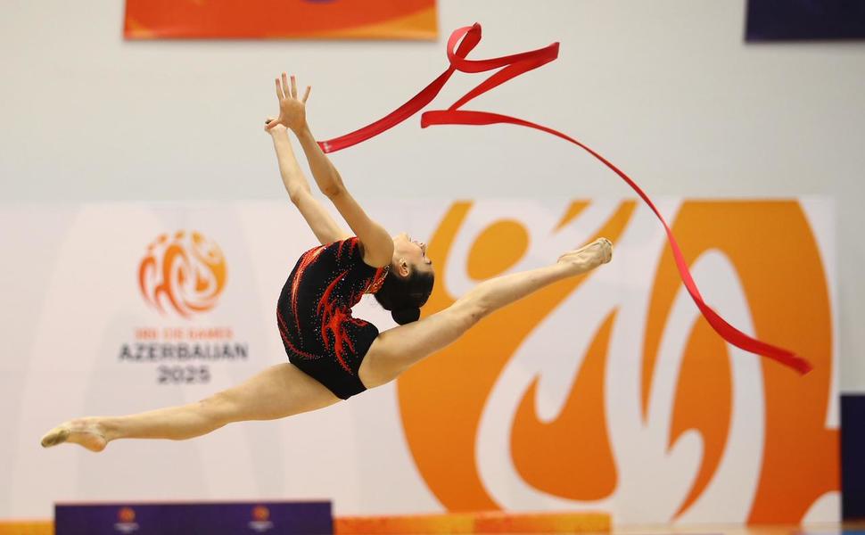 III MDB Oyunlarında gimnastika üzrə yarışlara yekun vuruldu (FOTO)