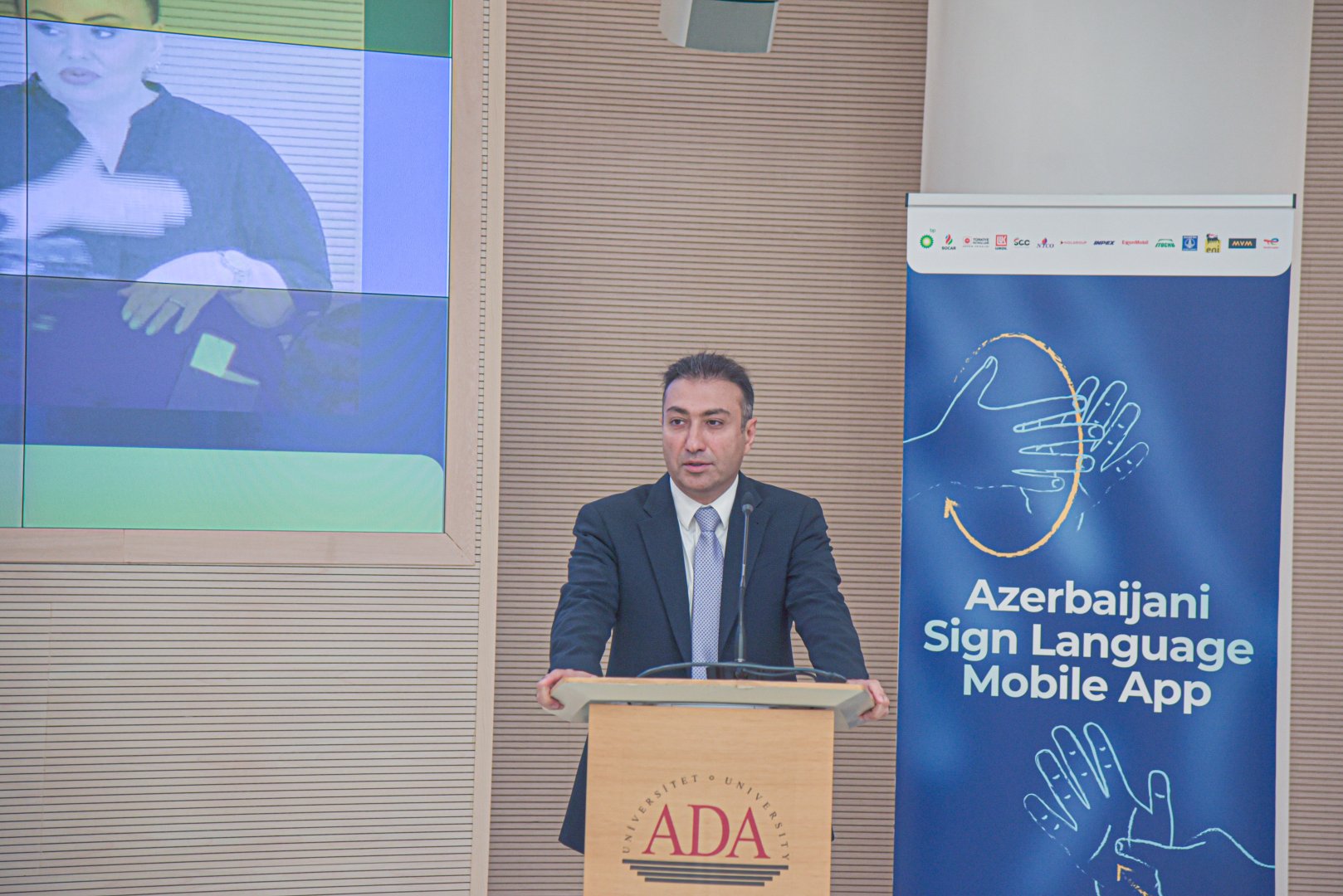 ADA Universitetində Azərbaycan Jest Dili Tətbiqi – Yeni Mobil Tətbiq Təqdim Olundu (FOTO) (YENİLƏNİB)