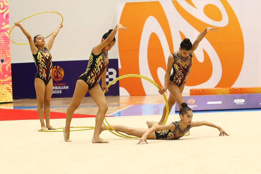 III MDB Oyunlarında gimnastika üzrə yarışlara yekun vuruldu (FOTO)