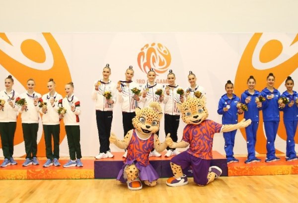 III MDB Oyunlarında gimnastika üzrə yarışlara yekun vuruldu (FOTO)