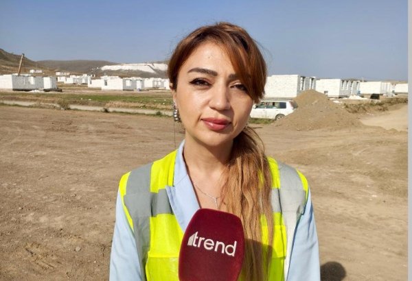 İlk mərhələdə Füzuli rayonunun Dövlətyarlı kəndində 450 ev tikiləcək (FOTO)