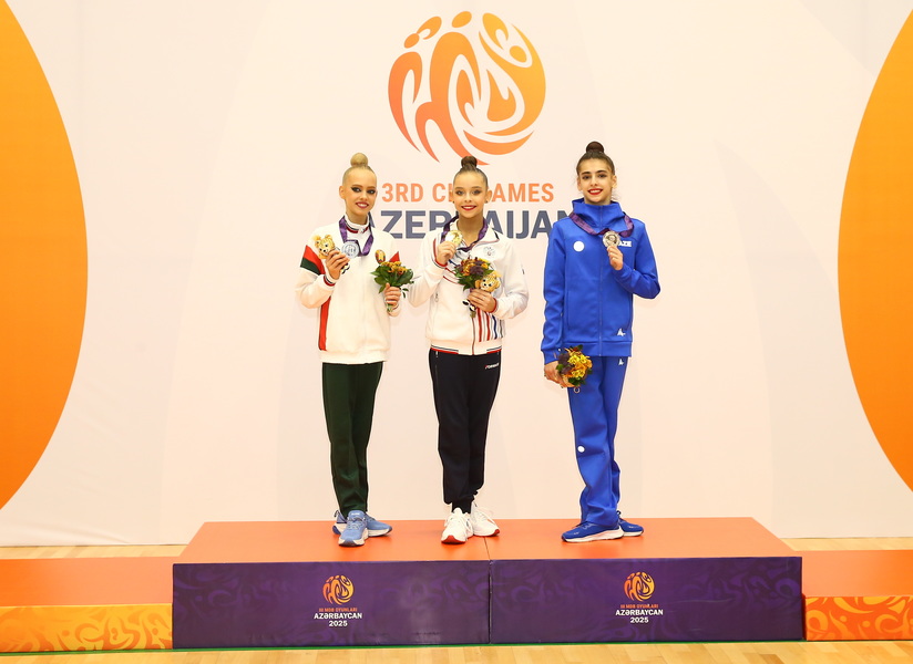 III MDB Oyunlarında gimnastika üzrə yarışlara yekun vuruldu (FOTO)