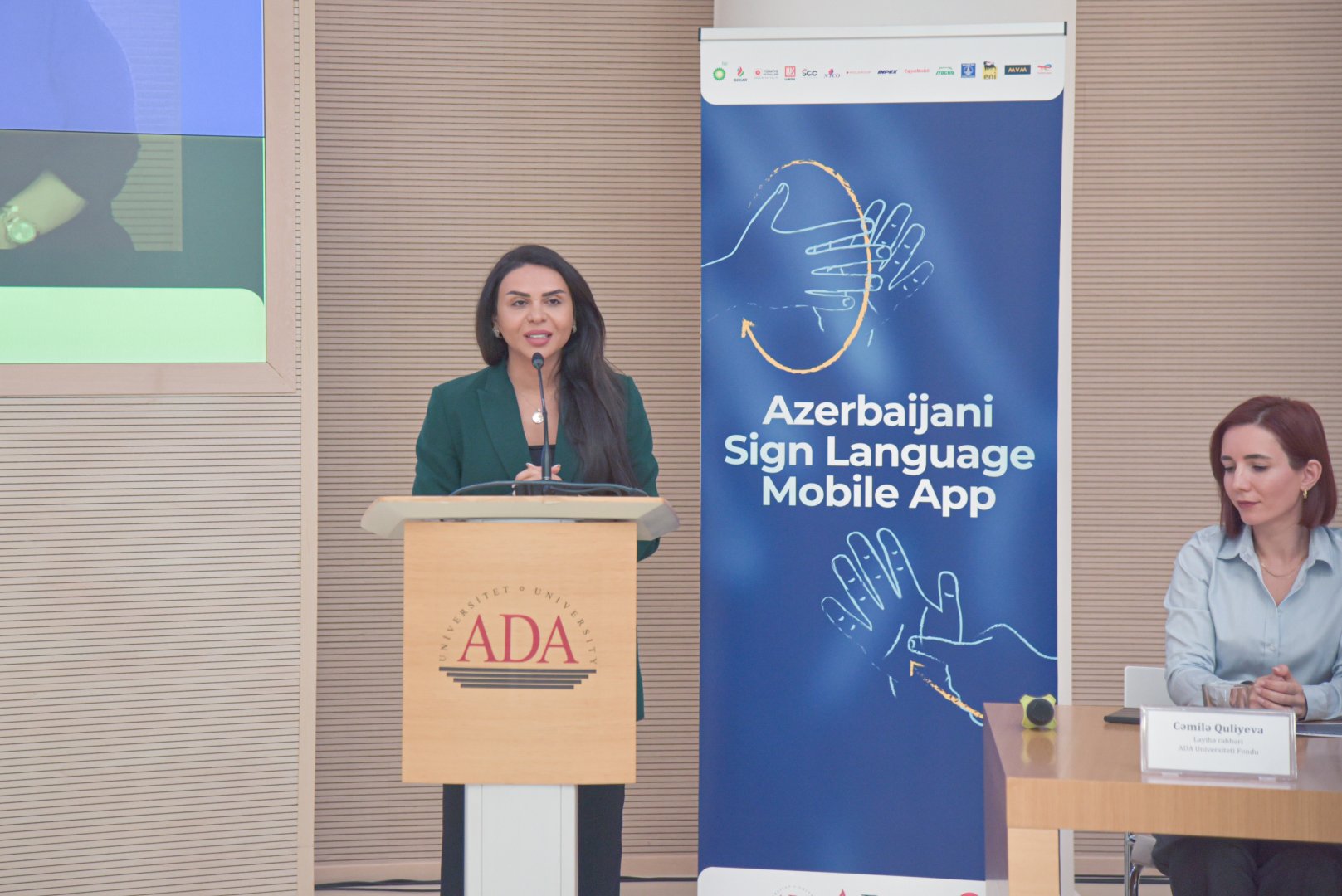 ADA Universitetində Azərbaycan Jest Dili Tətbiqi – Yeni Mobil Tətbiq Təqdim Olundu (FOTO) (YENİLƏNİB)