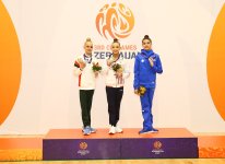 III MDB Oyunlarında gimnastika üzrə yarışlara yekun vuruldu (FOTO)