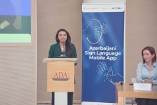 ADA Universitetində Azərbaycan Jest Dili Tətbiqi – Yeni Mobil Tətbiq Təqdim Olundu (FOTO) (YENİLƏNİB)