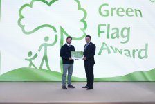 Dənizkənarı Milli Park “Green Flag Award” beynəlxalq mükafatına layiq görüldü (FOTO)