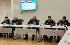 HDQ komandanı Rusiyada Xəzər dənizində regional təhlükəsizlik müzakirələrində iştirak edib (FOTO)