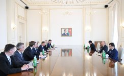 Prezident İlham Əliyev Xorvatiya parlamentinin nümayəndə heyətini qəbul edib (FOTO/VİDEO)