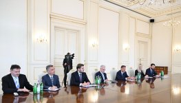 Prezident İlham Əliyev Xorvatiya parlamentinin nümayəndə heyətini qəbul edib (FOTO/VİDEO)