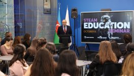 Ümumdünya Kosmos Həftəsi çərçivəsində təlimlərə start verilib (FOTO)