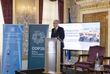 Heydər Əliyev Fondunun vitse-prezidenti Leyla Əliyeva Londonda yüksəksəviyyəli iqlim dialoqunda iştirak edib (FOTO)