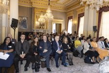 Heydər Əliyev Fondunun vitse-prezidenti Leyla Əliyeva Londonda yüksəksəviyyəli iqlim dialoqunda iştirak edib (FOTO)