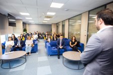 RİNN və AZCON-un tabeli qurumlarının məsul şəxsləri AKM tələbələri ilə görüşüb (FOTO)