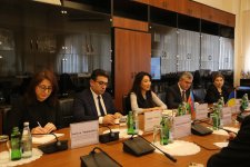 Səbinə Əliyeva Ukrayna Ombudsmanı ilə görüşüb (FOTO)