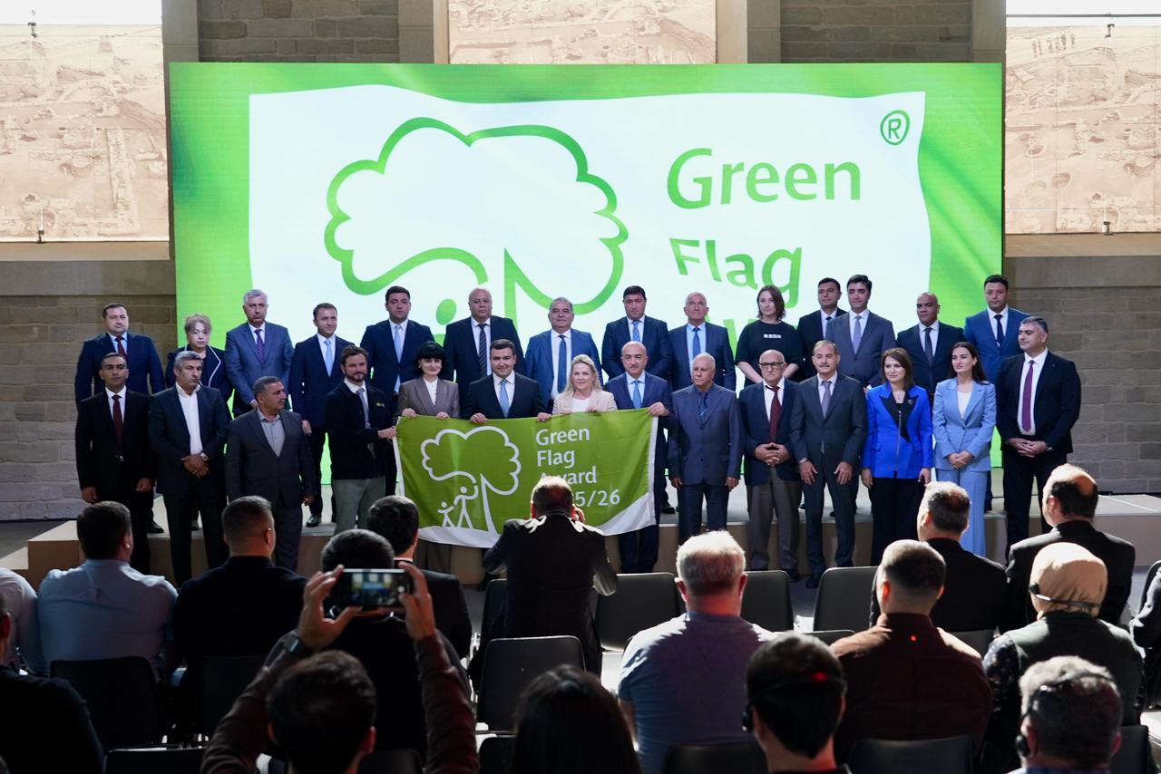 Dənizkənarı Milli Park “Green Flag Award” beynəlxalq mükafatına layiq görüldü (FOTO)