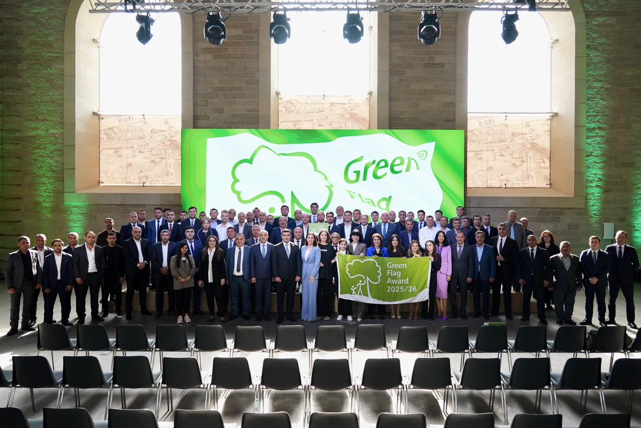 Dənizkənarı Milli Park “Green Flag Award” beynəlxalq mükafatına layiq görüldü (FOTO)