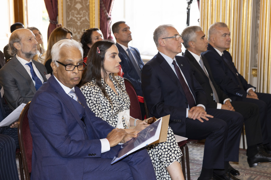 Heydər Əliyev Fondunun vitse-prezidenti Leyla Əliyeva Londonda yüksəksəviyyəli iqlim dialoqunda iştirak edib (FOTO)