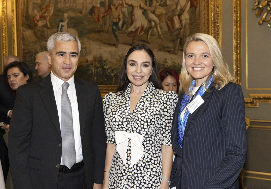 Heydər Əliyev Fondunun vitse-prezidenti Leyla Əliyeva Londonda yüksəksəviyyəli iqlim dialoqunda iştirak edib (FOTO)